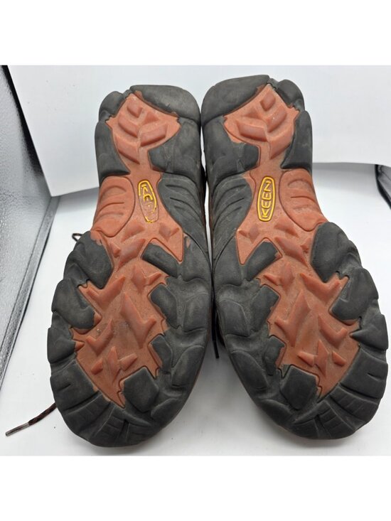 Keen Liberty Ridge Waterproof Leather Mens Hiking Boots Size 14 Brown Outdoor main image 4